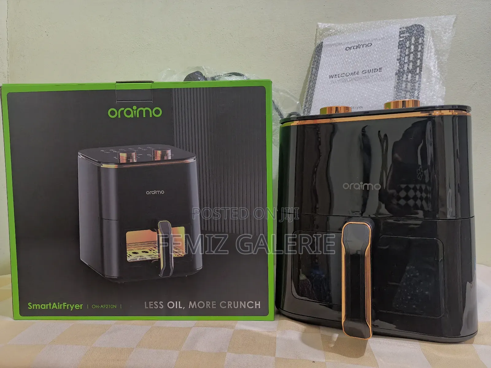 Oraimo Smart Air Fryer 1500w 5l With Visible Cooking Window