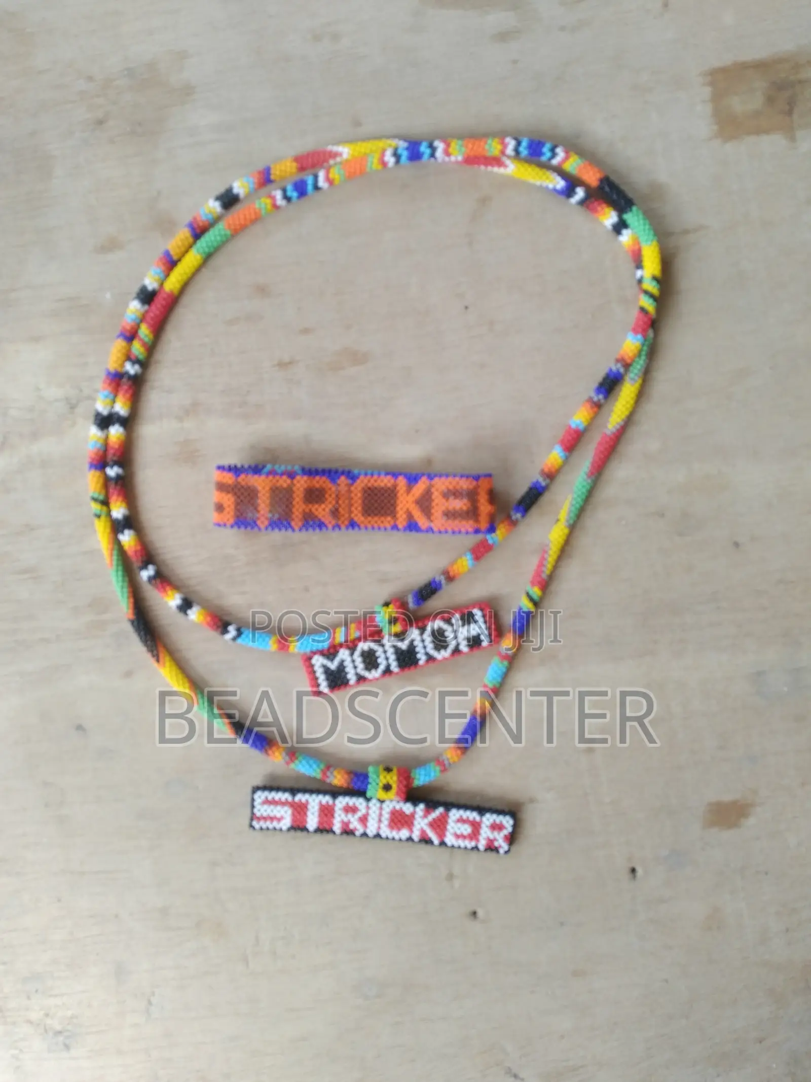 Beaded Necklace and Bracelet