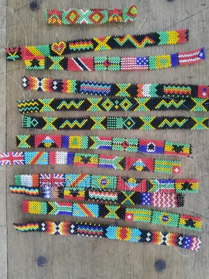 Beaded Necklace and Bracelet