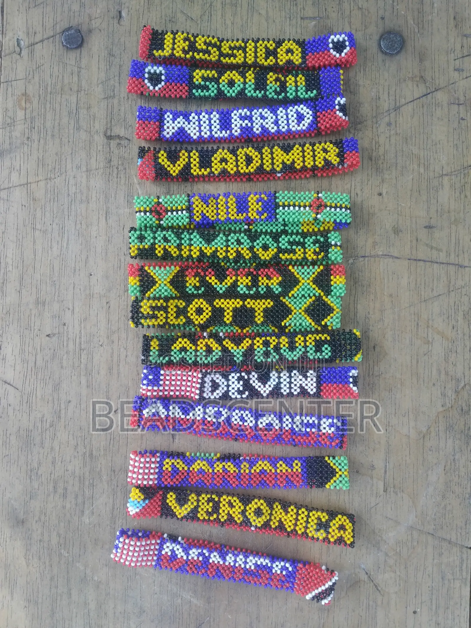 Beaded Necklace Bracelet
