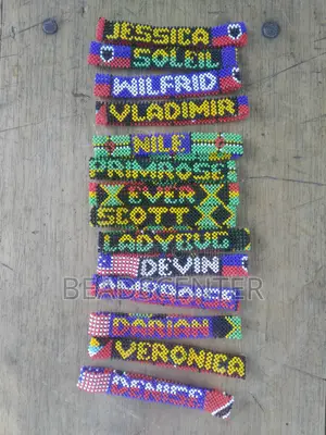 Beaded Necklace Bracelet