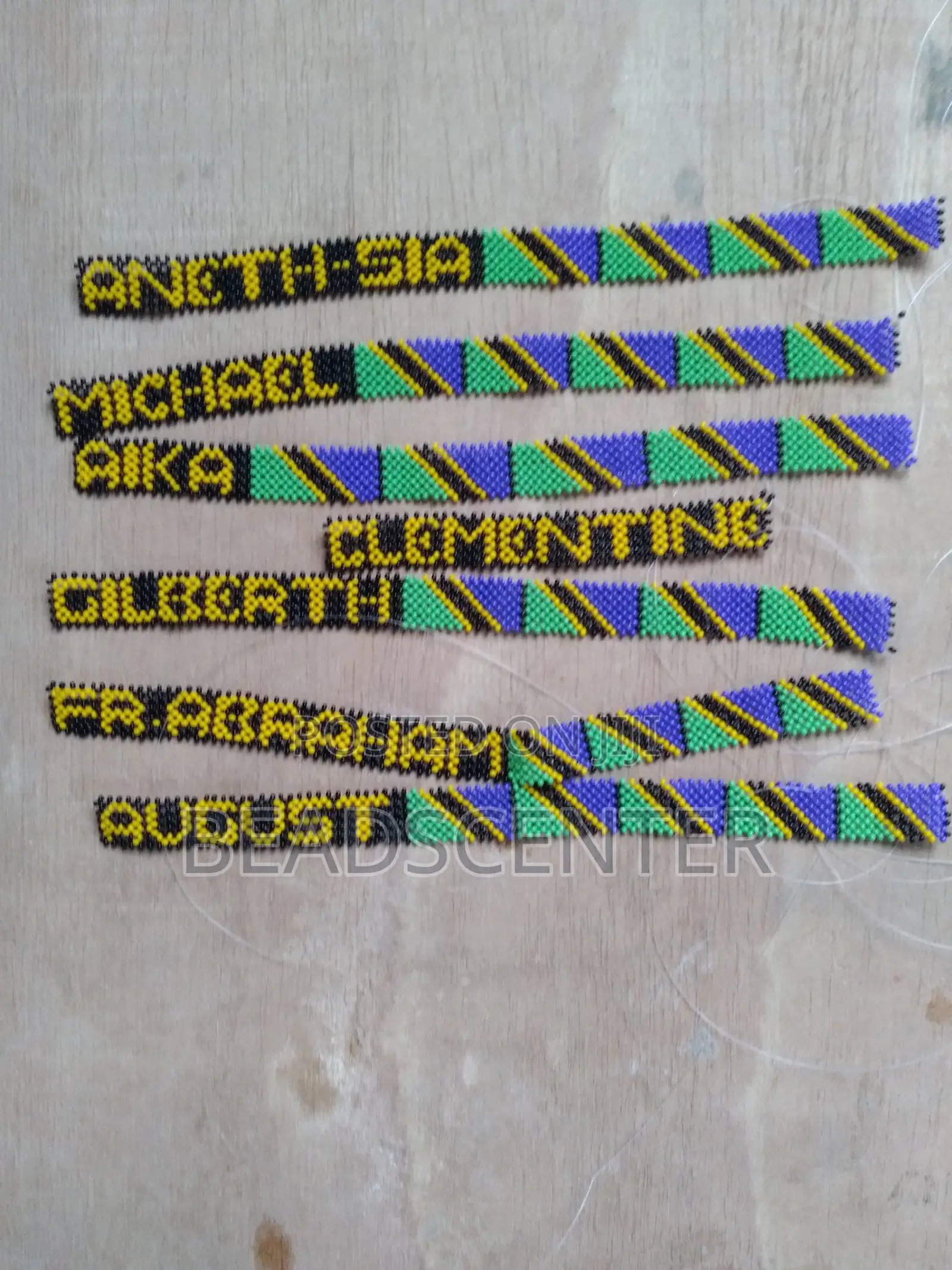 Beaded Necklace Bracelet