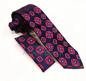 Colorful Men Tie With Square Pocket for Ur Suit.