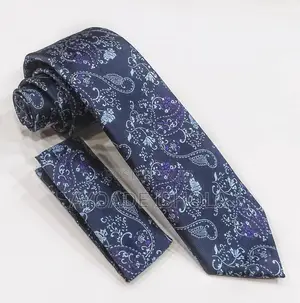 Colorful Men Tie With Square Pocket for Ur Suit.
