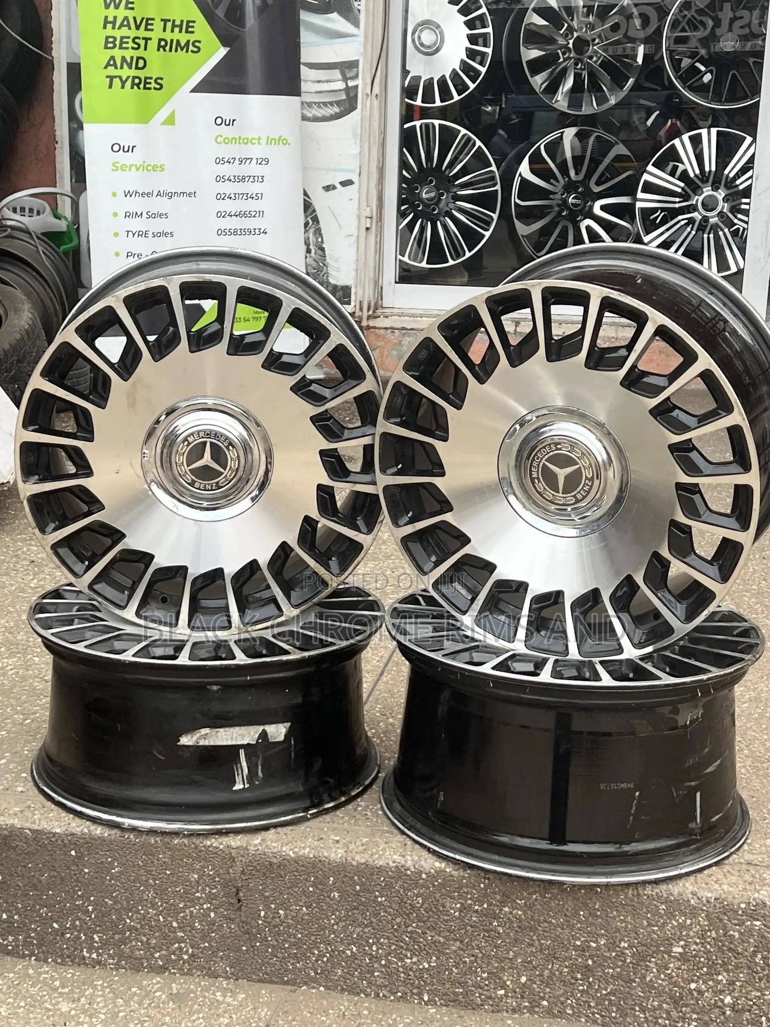 Mercedes-benz Rim 19 4set Homeused