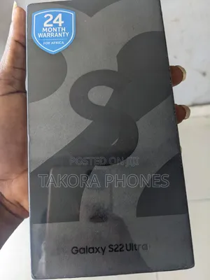 New Samsung Galaxy S22 Ultra 128 GB Black