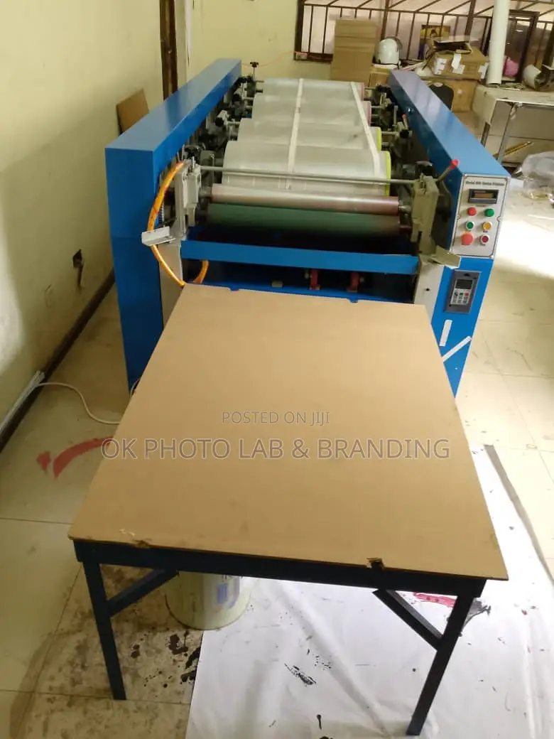 4 Color Poly, Pizza Box Sack Woven Printing Flexo Machine
