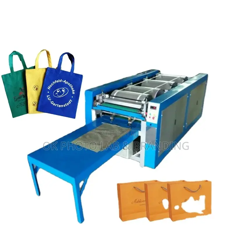 4 Color Poly, Pizza Box Sack Woven Printing Flexo Machine