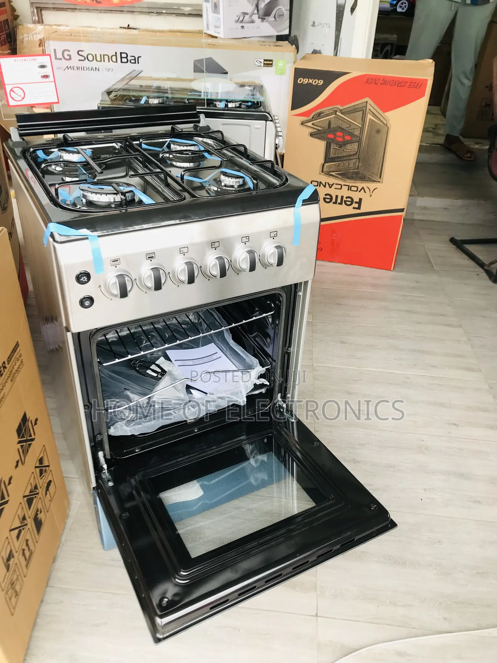 Desired 50x60 ( New Line) Ferre 4 Burner Gas Cooker