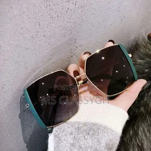 Sunglasses Fashion Vintage Big Frame Driving Street Photo Su