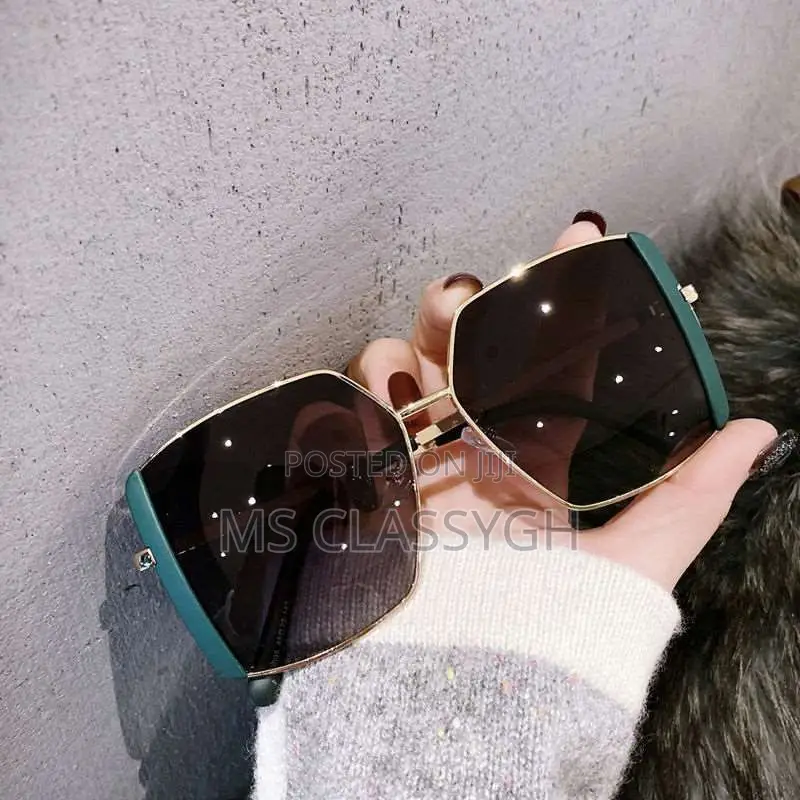 Sunglasses Fashion Vintage Big Frame Driving Street Photo Su
