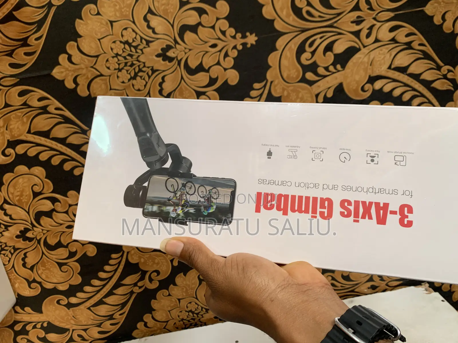 Phone Gimbal 3-axis For Smartphones And Action Cameras