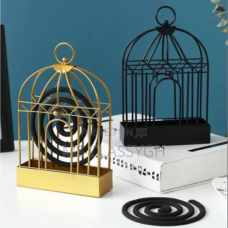 Birdcage Mosquito Coil Holder Summer Days Iron Mosquito Repe