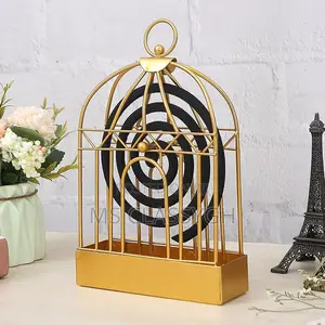 Birdcage Mosquito Coil Holder Summer Days Iron Mosquito Repe