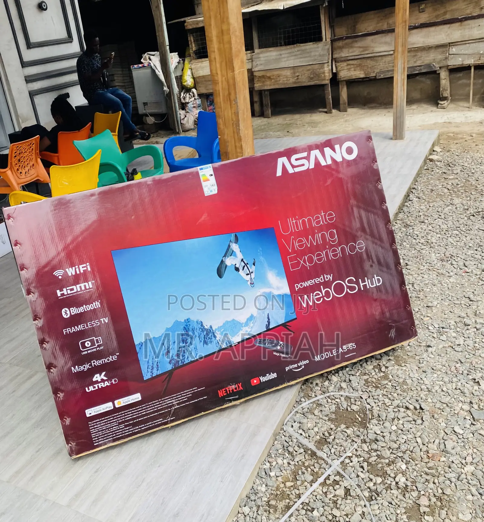 Quality Asano 65 Inch Uhd Smart Webos Television 