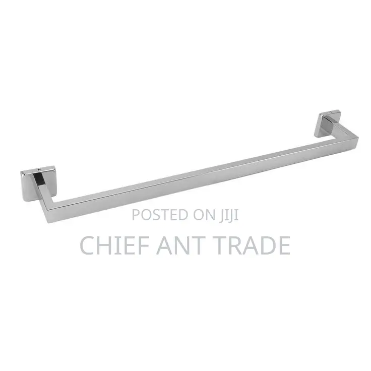 Towel Rod / Hanger. Gj6801 Silver.