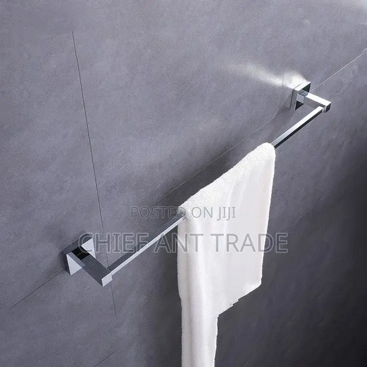 Towel Rod / Hanger. Gj6801 Silver.