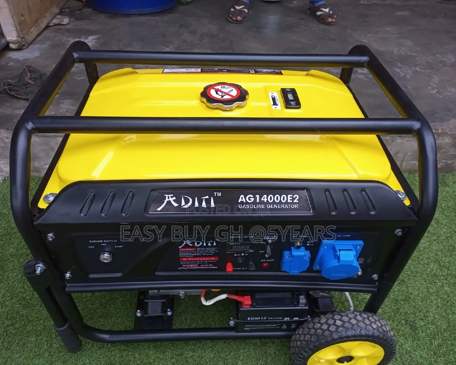 Original Quality and Affordable Gasoline Quality Generator.