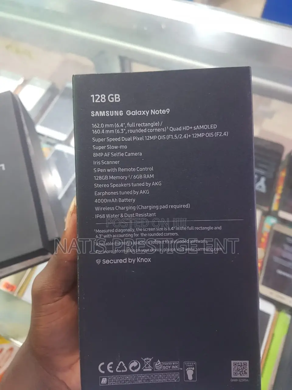 New Samsung Galaxy Note 9 512 GB Blue