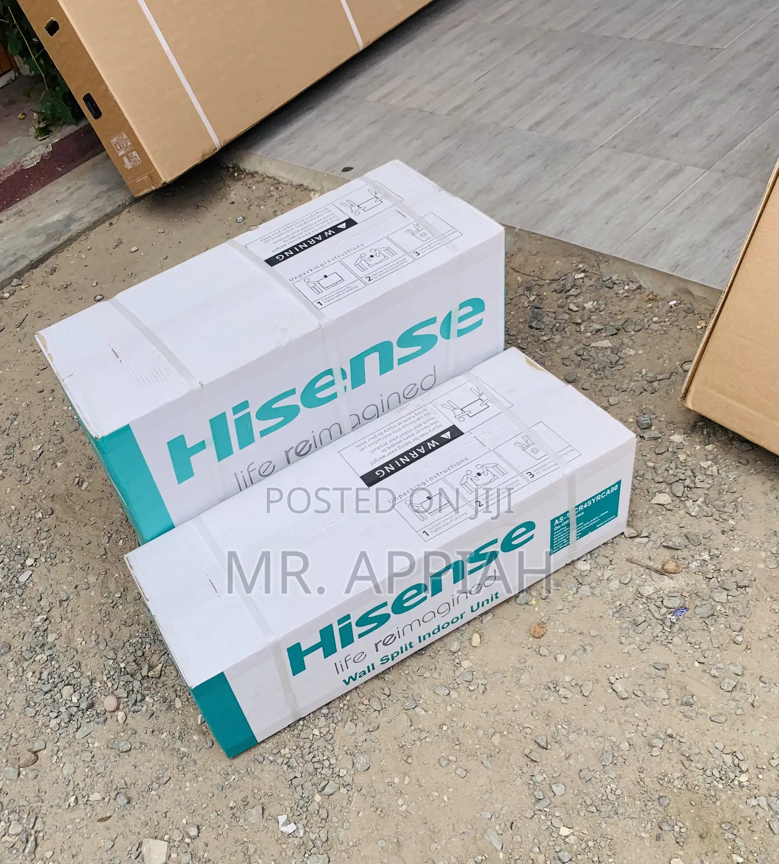 Sleek Hisence 1.5hp R410 Electric Air Conditioner