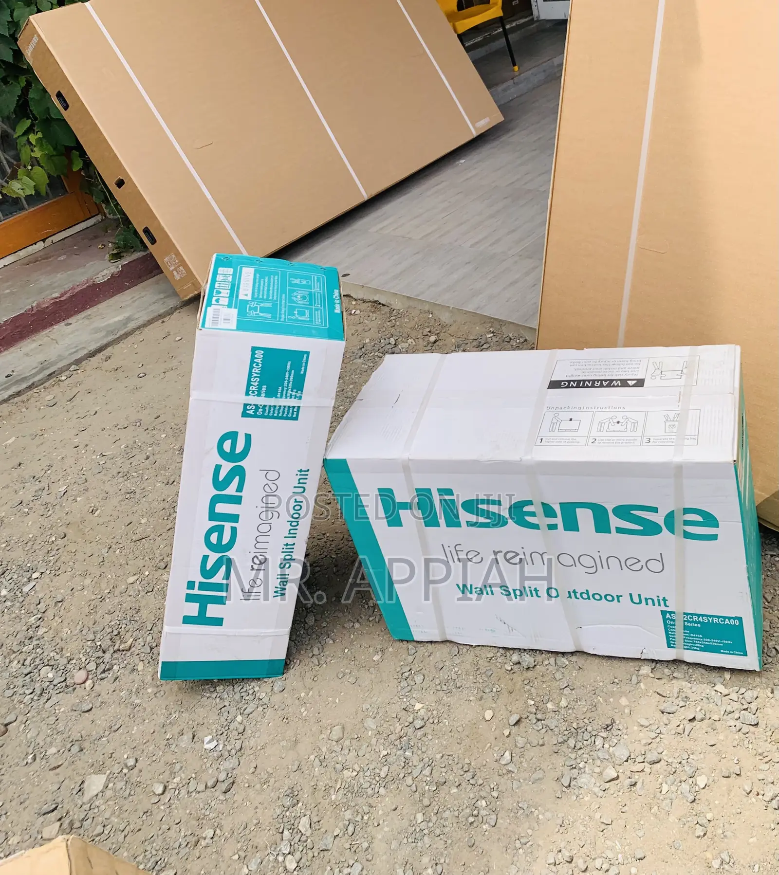 Shop Original Hisense 2.5hp R410 Gas Electric Ac