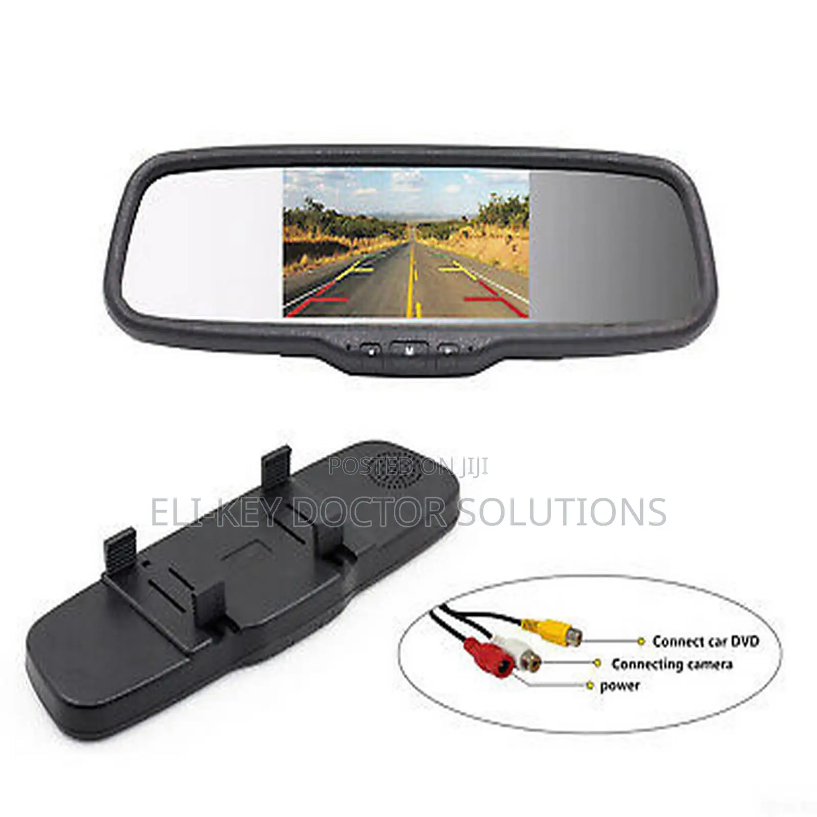 TFT LCD Color Monitor Mirror Display for Reverse Camera