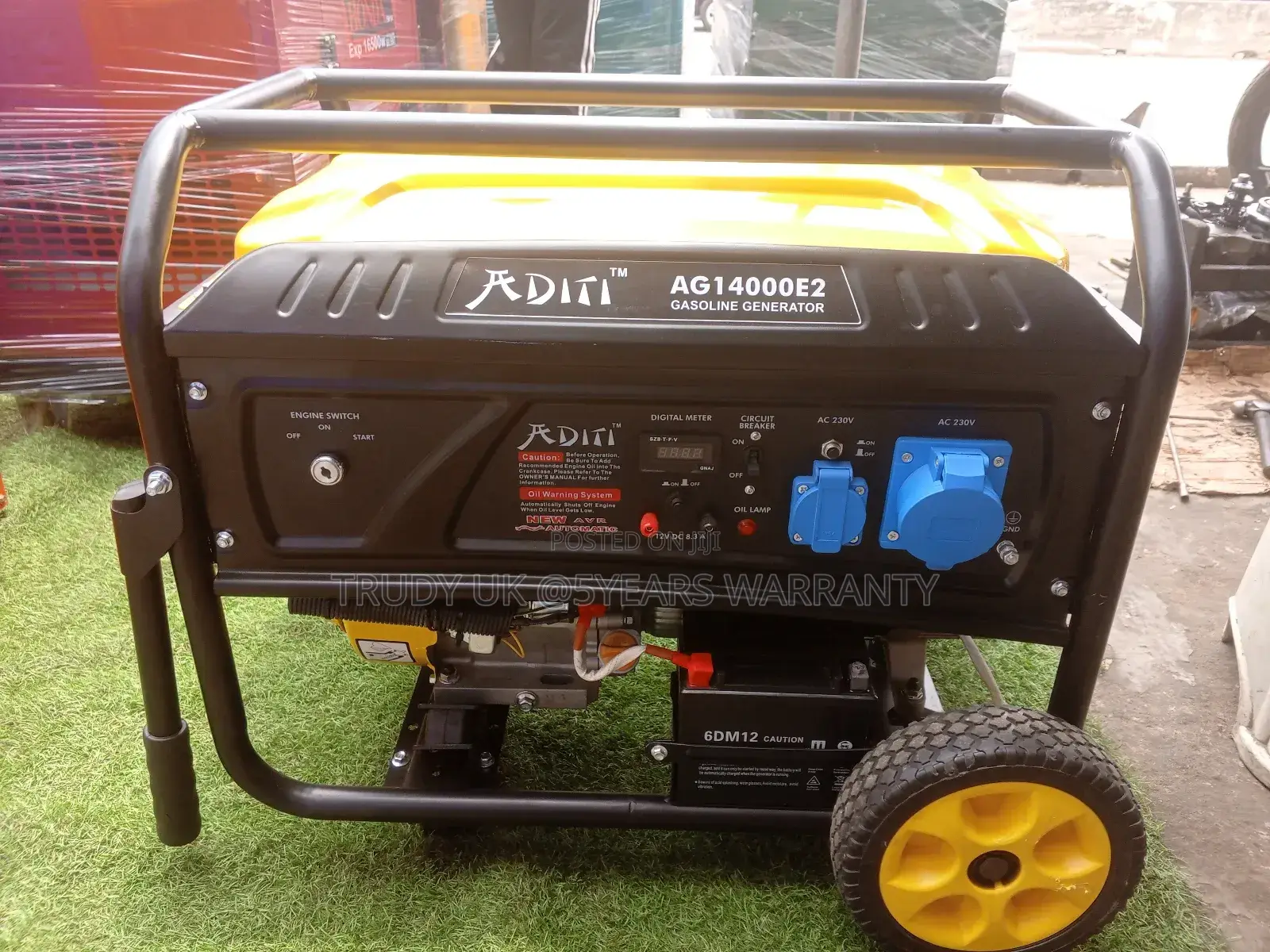 Gasoline Generator 14000watts Keystart Genset