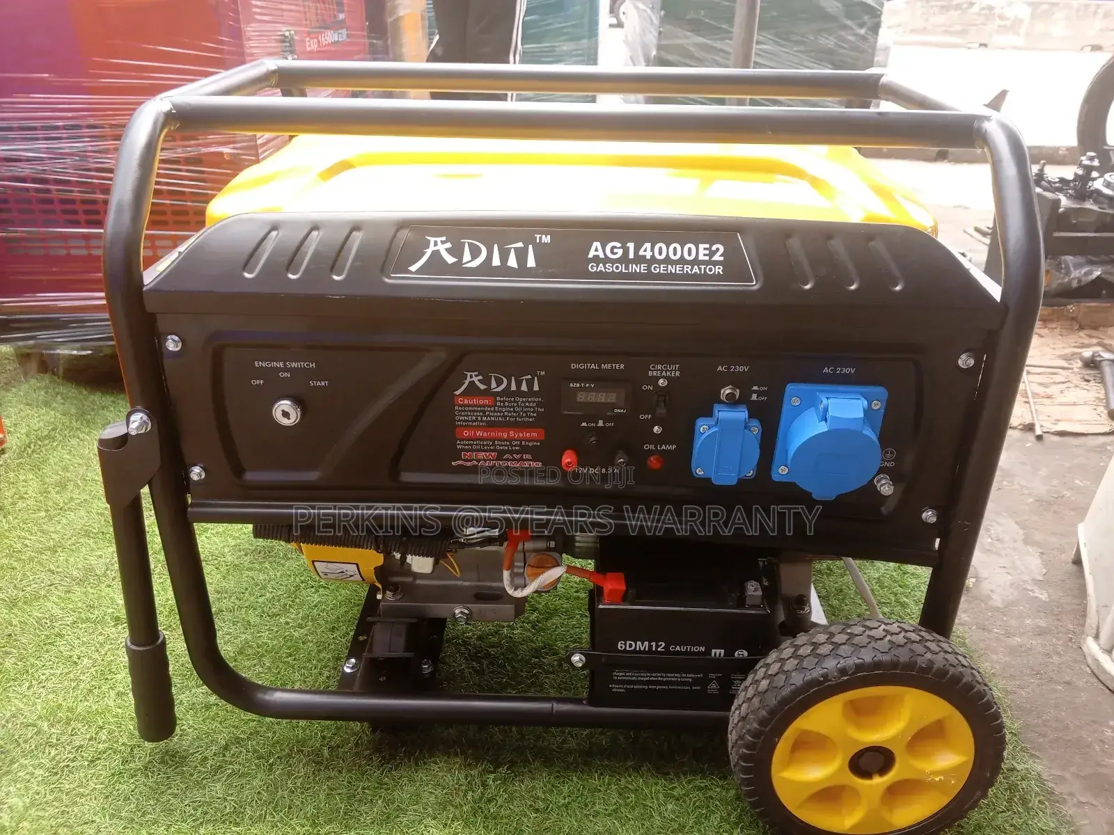 Gasoline Generator 14000watts Keystart Genset