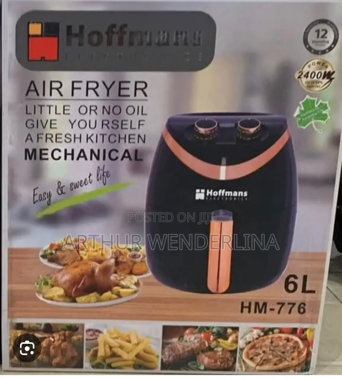6liters Hoffman Air Fryer