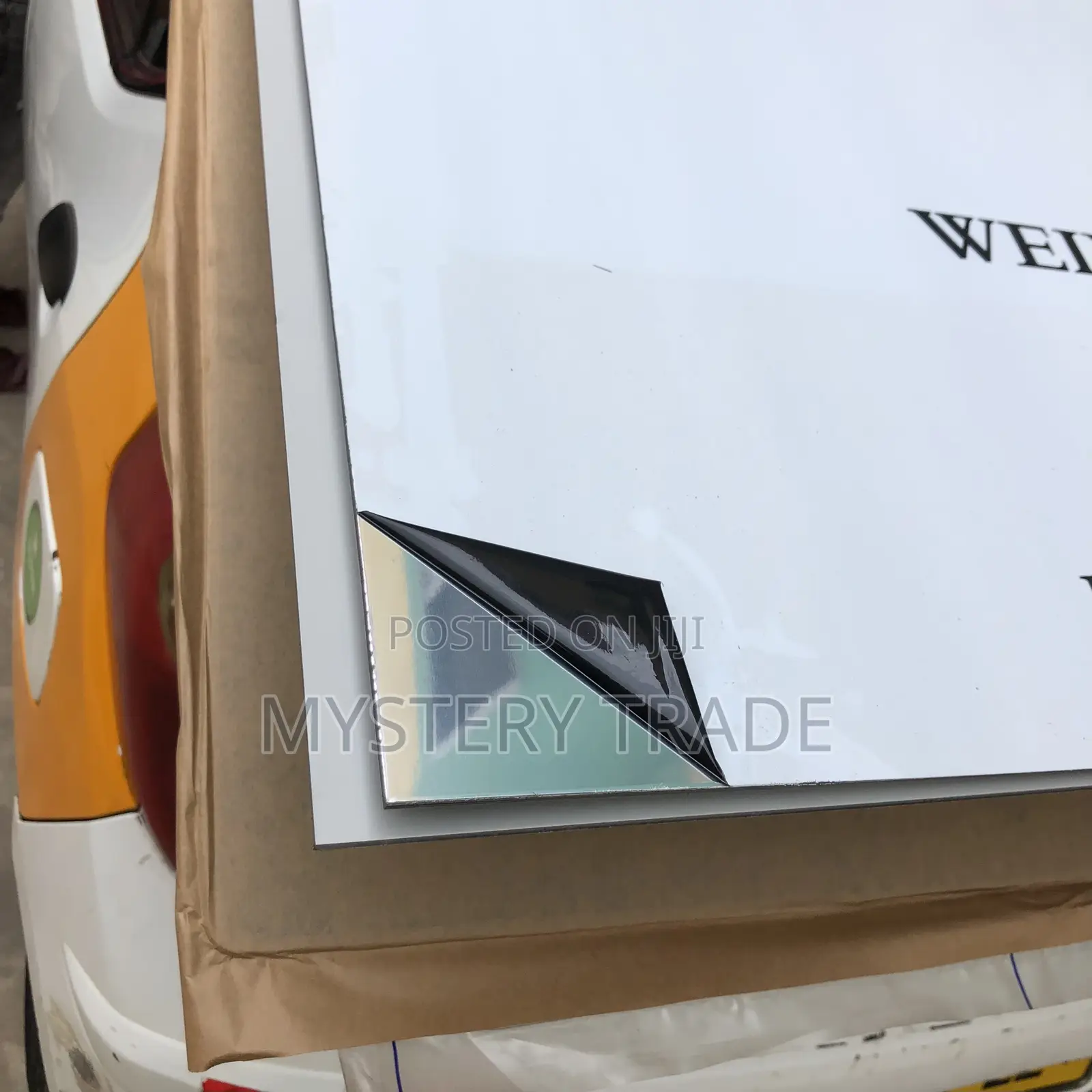 Mirror Silver Alucobond 3mm