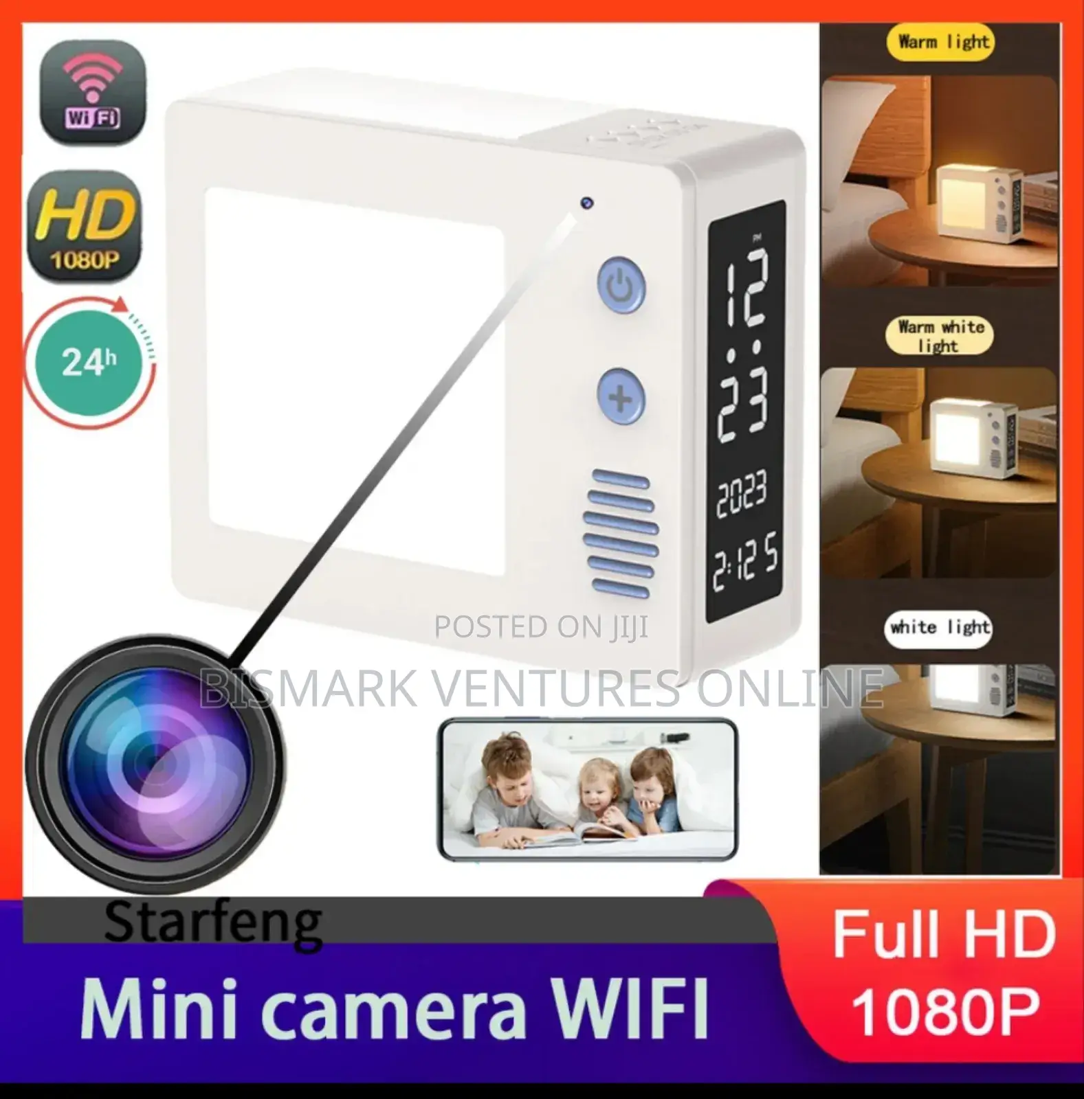 Mini Led Night Light HD Spy Hidden Camera