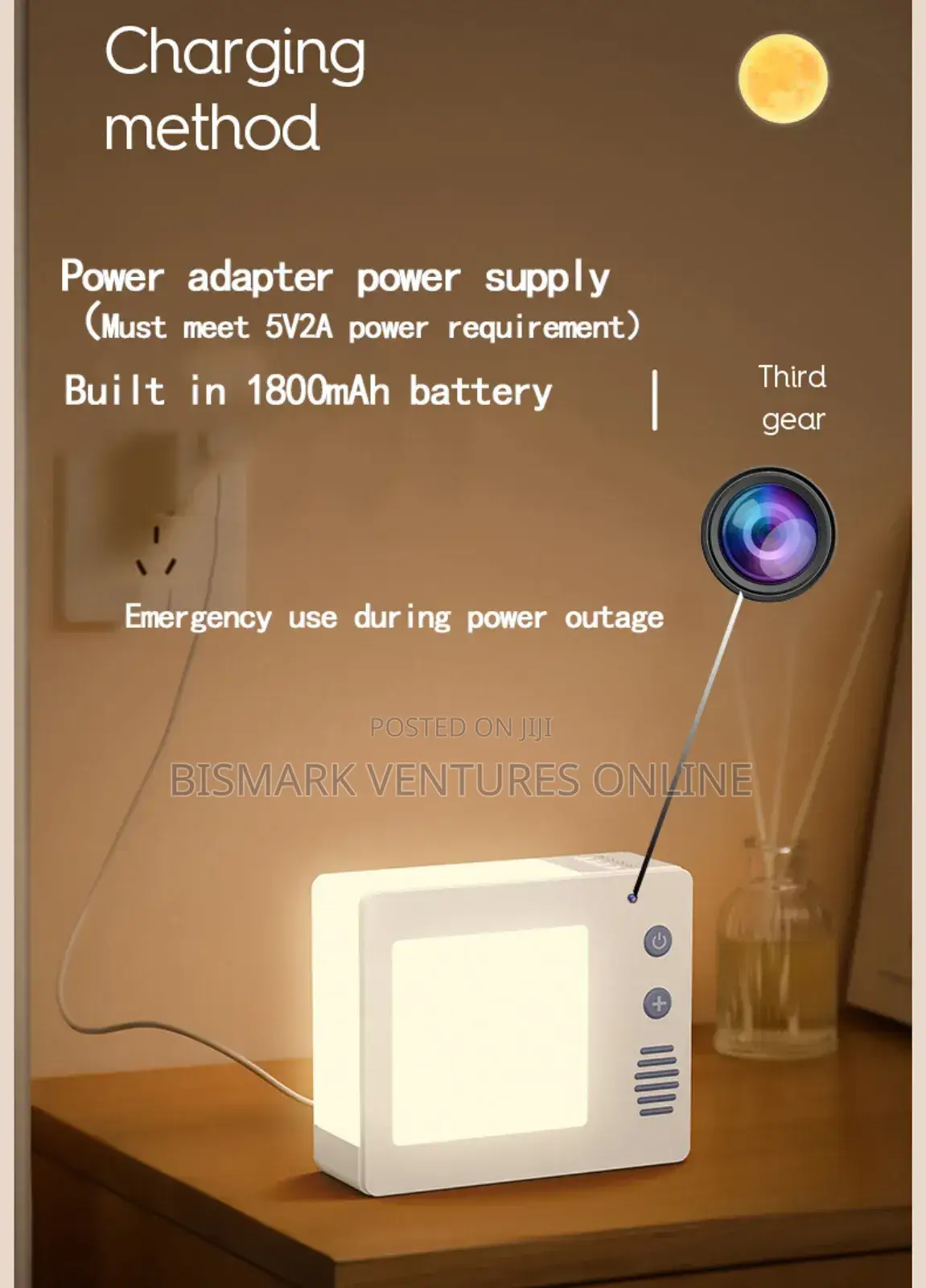 Mini Led Night Light HD Spy Hidden Camera