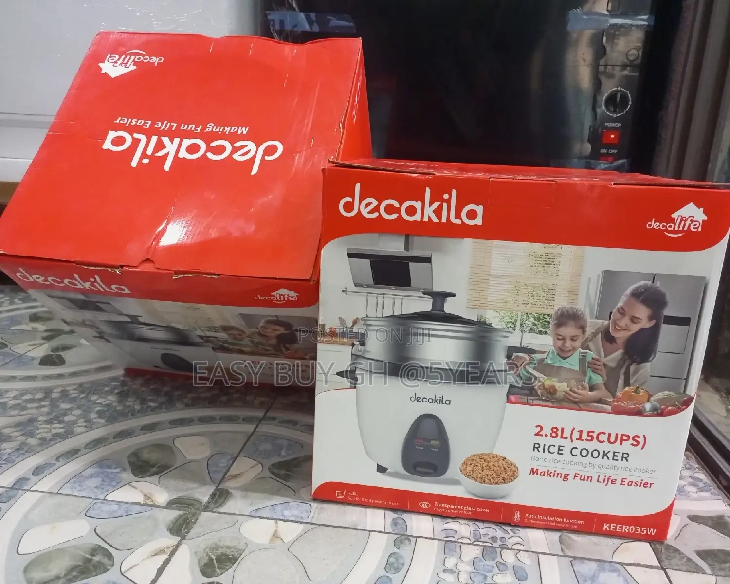 Decakila Rice Cooker Makes Cooking Faster and Easier.