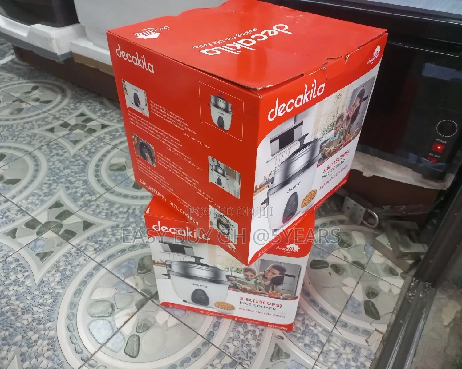 Decakila Rice Cooker Makes Cook Easier.