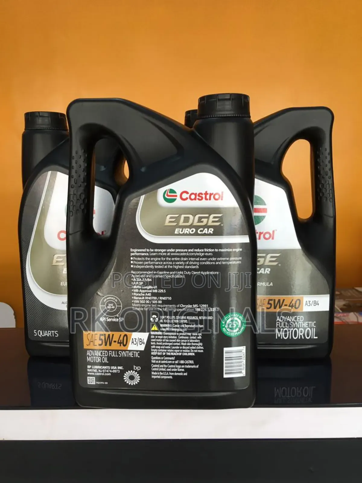 Castrol Edge 5w40 Oil Euro Car 5l  Imported From Usa 🇺🇸