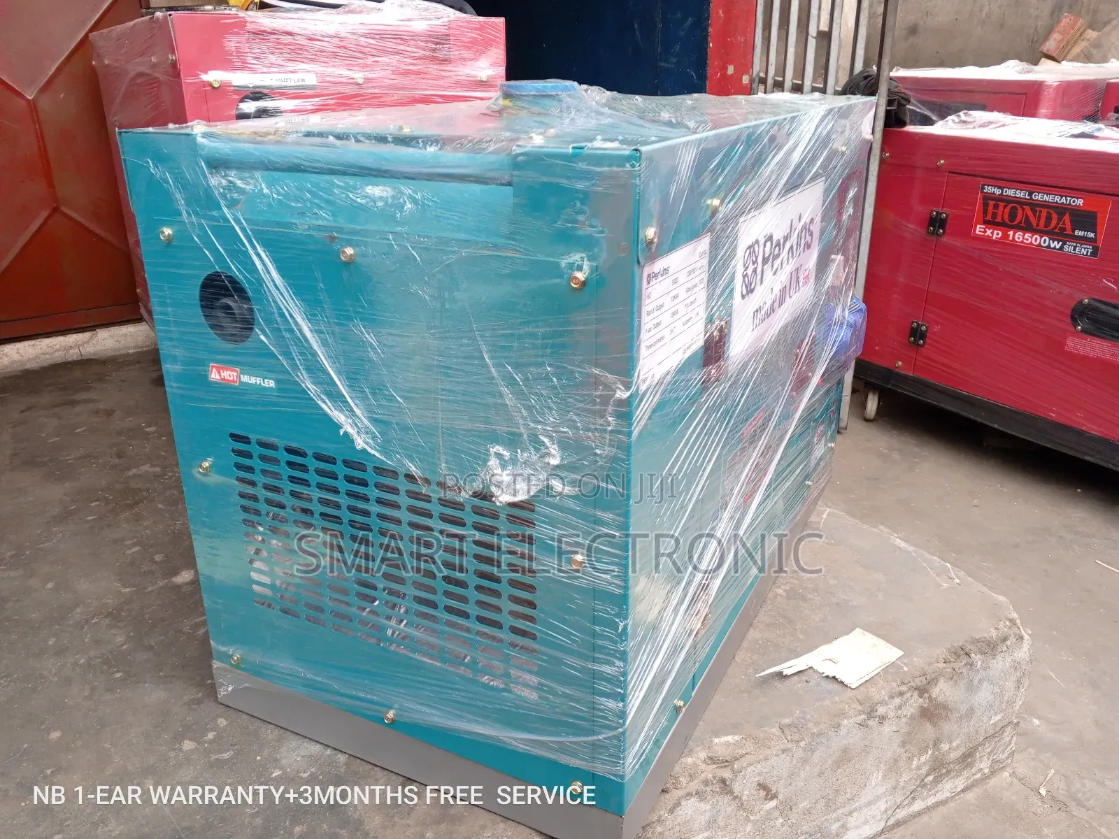 Powerful Generator Silent Diesel 15kw 16500W UK Made Perkins