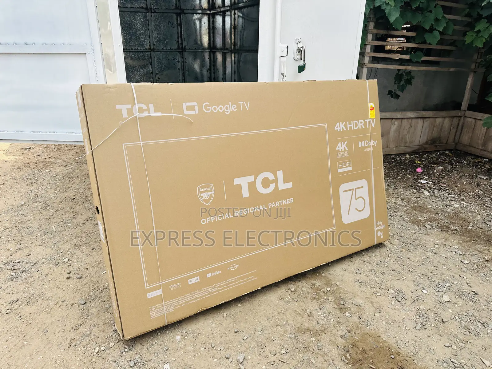 High Quality Clear Uhd Smart TCL 75”P635