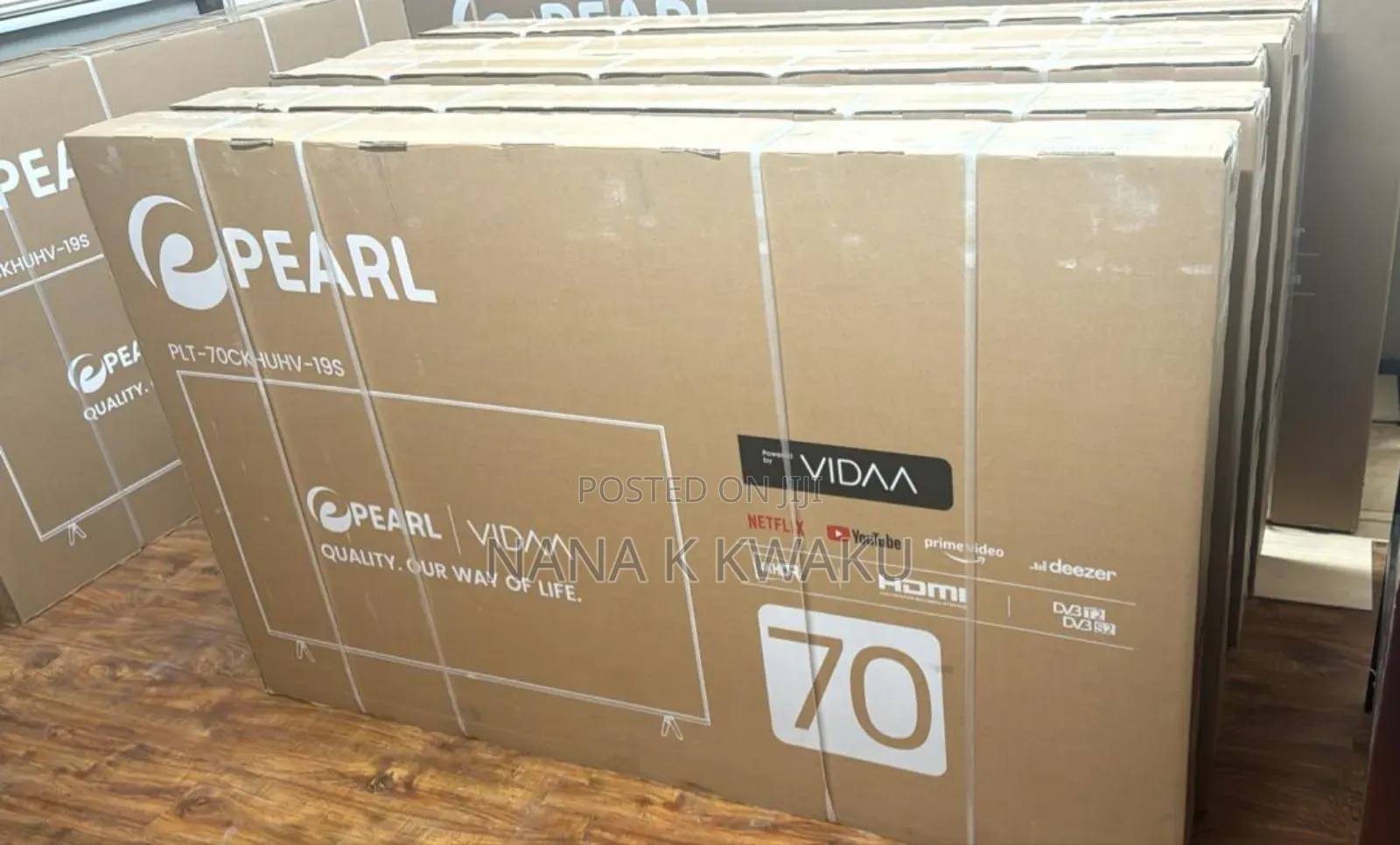 70inches UHD Smart Tv Pearl Available