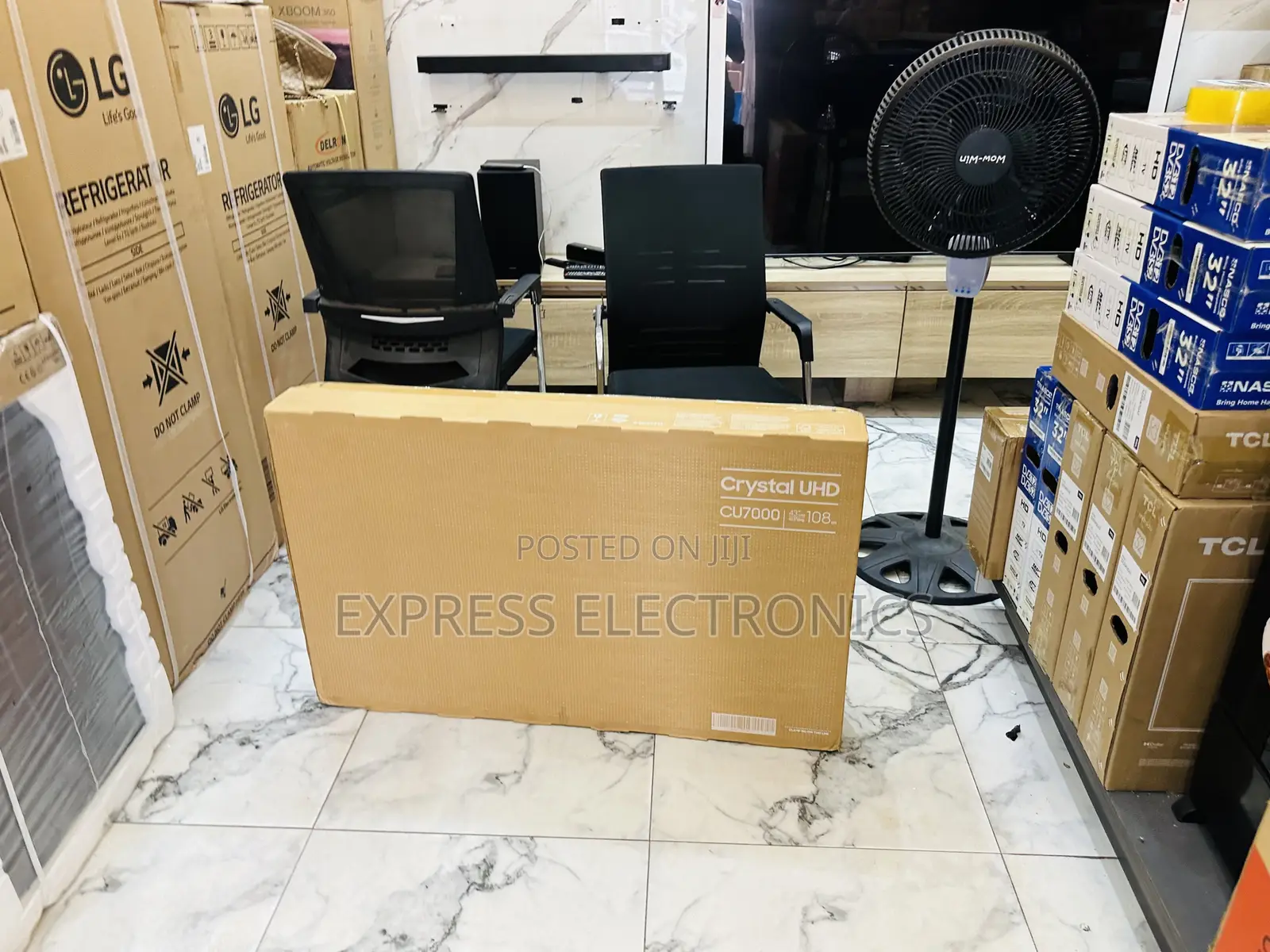 High Quality Sleek Slim Uhd Smart 43”Cu7000