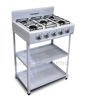 Brand New Nasco 5 Burner Gas Stove Nasgs-K5bsm-S