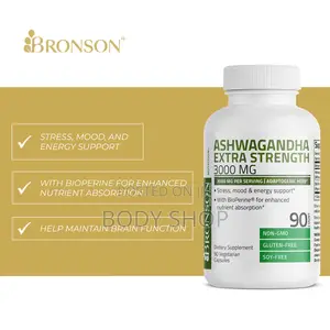 Maximum Strength Ashwagandha for Stress and Mood Support
