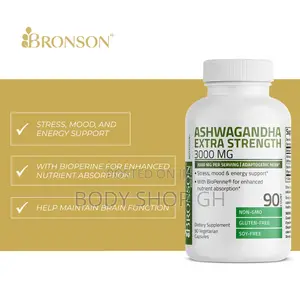 Maximum Strength Ashwagandha for Stress and Mood Support