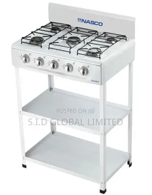 Unique Nasco 5 Burner Gas Stove Nasgs-K5css-S