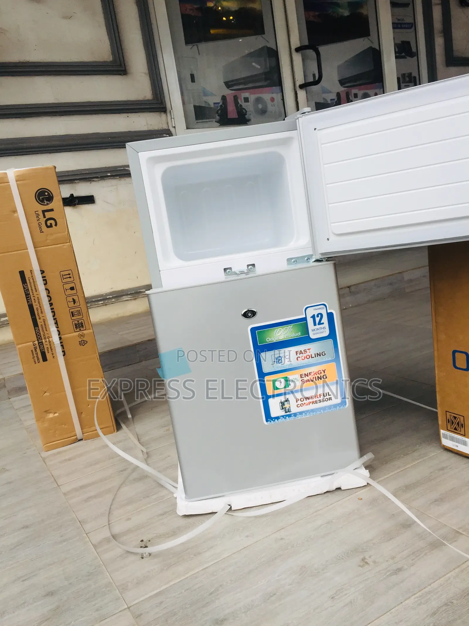 Defrost Double Door Nasco Nas-120fl