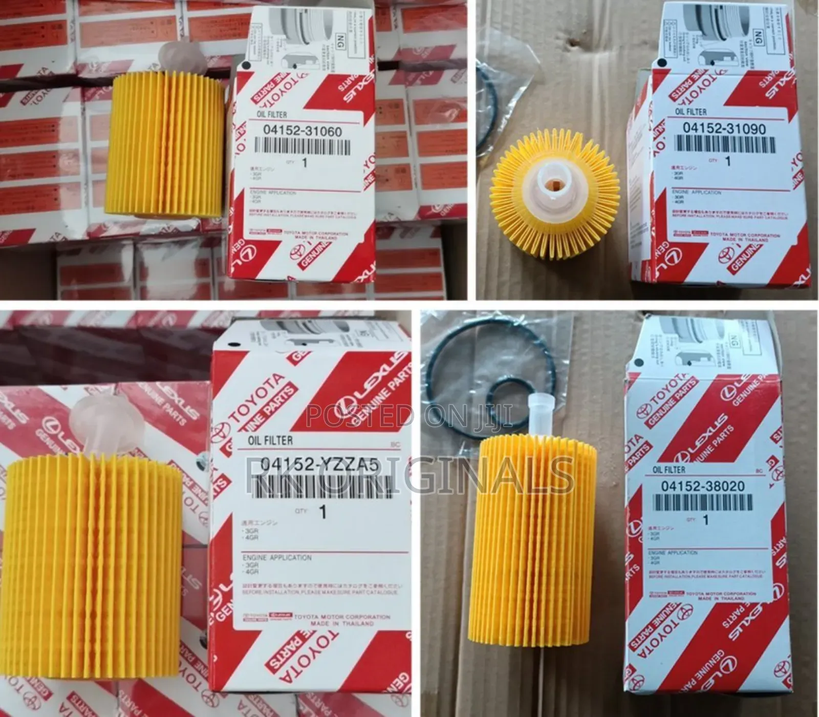 Toyota Highlander 2008-2022 Oil Filter 04152-31090 Japan