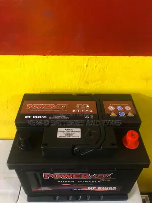 13 Plates Powerjet Battery - 55ah 12V