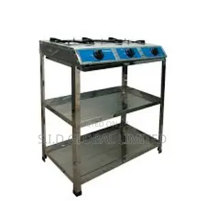 Fabulous Nasco 3 Burner Gas Stove Silver, Nasgs-K332fs