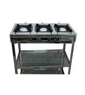Awesome NASCO-3-BURNER-GAS-STOVE-SILVER-GOLD-CAP-NASGS-K311F
