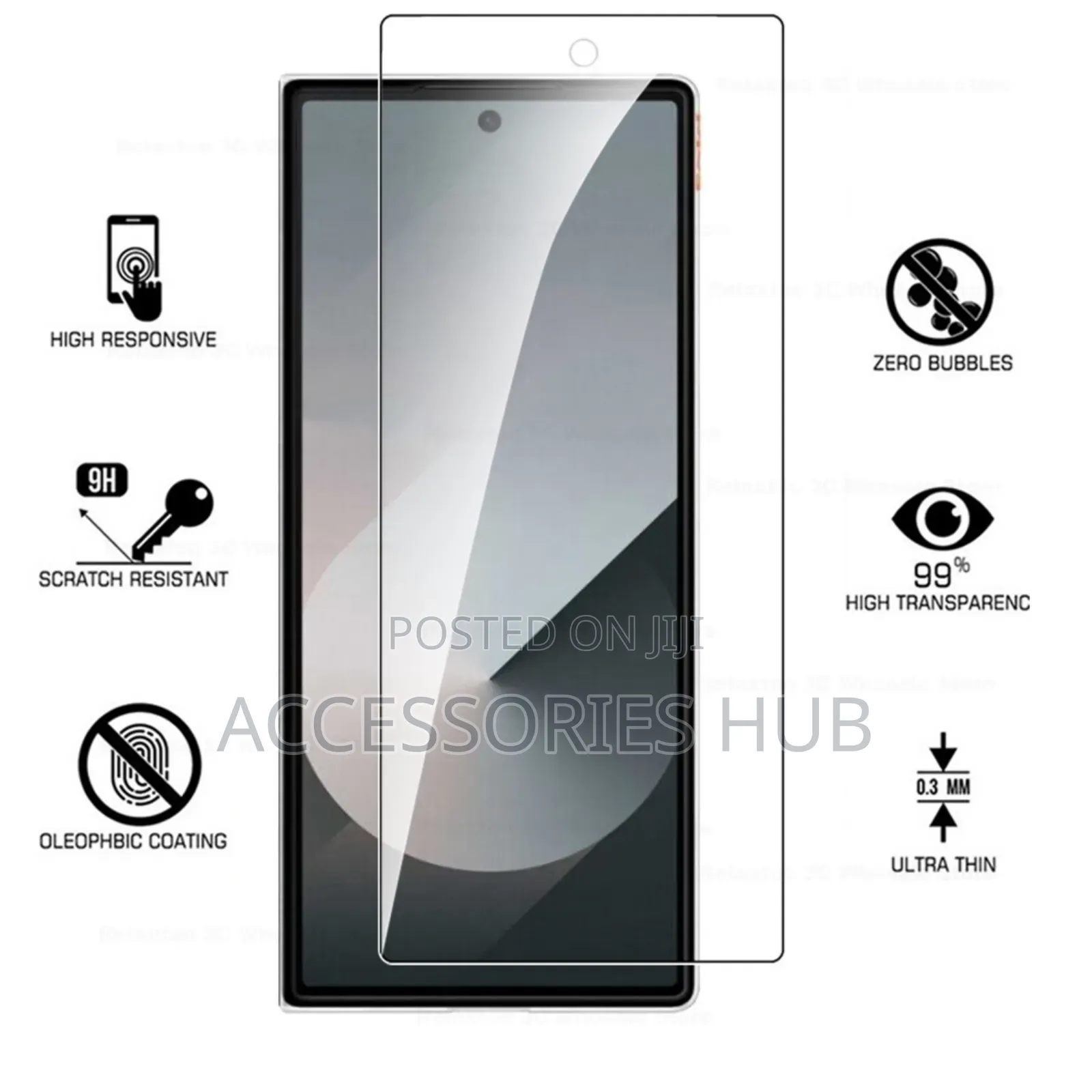 Z Fold 6 Clear Screen Protectors