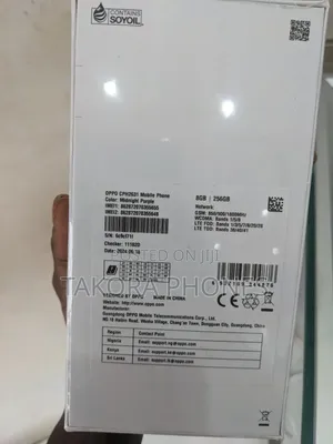 New Oppo A60 256 GB Gray